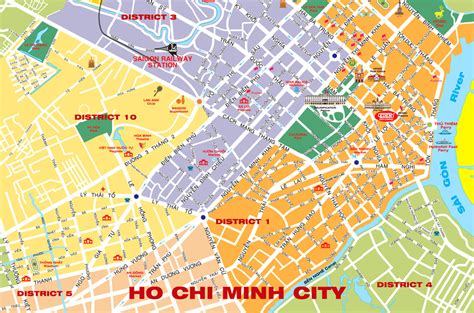 saigon city map.